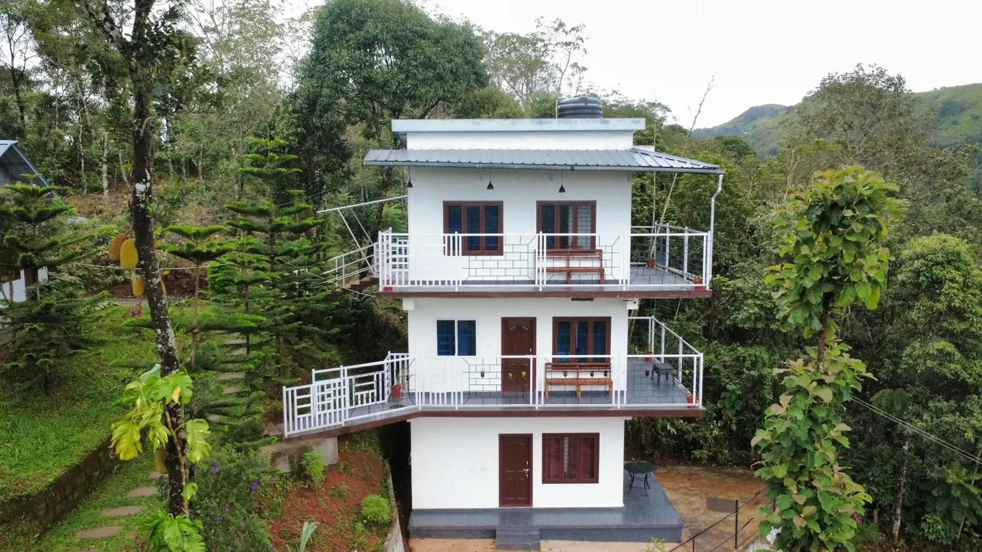 Vakantieboerderij Vagamon Hillvalley Pool Resort India